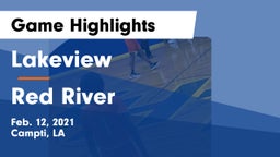 Lakeview  vs Red River  Game Highlights - Feb. 12, 2021