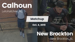 Matchup: Calhoun  vs. New Brockton  2019