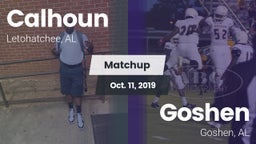 Matchup: Calhoun  vs. Goshen  2019