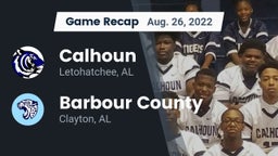 Recap: Calhoun  vs. Barbour County  2022