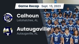 Recap: Calhoun  vs. Autaugaville  2023