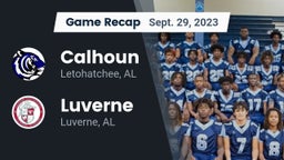 Recap: Calhoun  vs. Luverne  2023