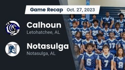 Recap: Calhoun  vs. Notasulga  2023