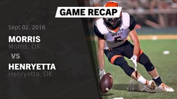 Recap: Morris  vs. Henryetta  2016