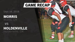 Recap: Morris  vs. Holdenville  2016