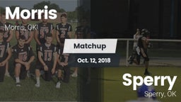 Matchup: Morris vs. Sperry  2018