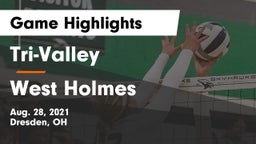 Tri-Valley  vs West Holmes  Game Highlights - Aug. 28, 2021