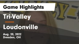 Tri-Valley  vs Loudonville  Game Highlights - Aug. 20, 2022