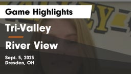 Tri-Valley  vs River View  Game Highlights - Sept. 5, 2023
