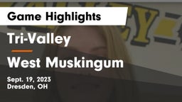 Tri-Valley  vs West Muskingum  Game Highlights - Sept. 19, 2023