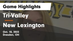 Tri-Valley  vs New Lexington  Game Highlights - Oct. 10, 2023