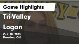 Tri-Valley  vs Logan  Game Highlights - Oct. 18, 2023