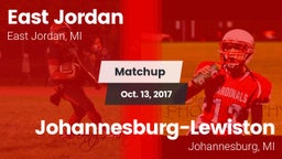 Matchup: East Jordan vs. Johannesburg-Lewiston  2017