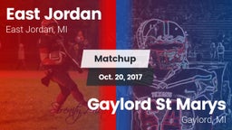 Matchup: East Jordan vs. Gaylord St Marys 2017