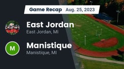 Recap: East Jordan  vs. Manistique  2023