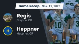 Recap: Regis  vs. Heppner  2023