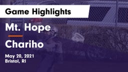 Mt. Hope  vs Chariho Game Highlights - May 20, 2021