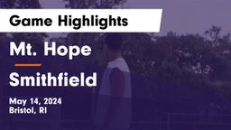 Mt. Hope  vs Smithfield Game Highlights - May 14, 2024