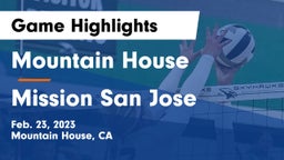 Mountain House  vs Mission San Jose Game Highlights - Feb. 23, 2023