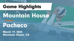 Mountain House  vs Pacheco Game Highlights - March 19, 2024