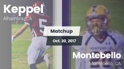 Matchup: Keppel vs. Montebello  2017