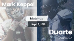 Matchup: Mark Keppel vs. Duarte  2019