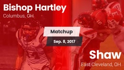 Matchup: Bishop Hartley vs. Shaw  2017