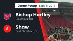 Recap: Bishop Hartley  vs. Shaw  2017
