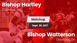 Matchup: Bishop Hartley vs. Bishop Watterson  2017