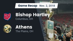 Recap: Bishop Hartley  vs. Athens  2018