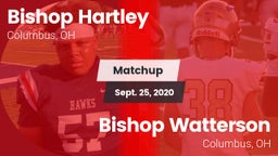 Matchup: Bishop Hartley vs. Bishop Watterson  2020