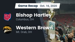 Recap: Bishop Hartley  vs. Western Brown  2020