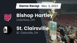 Recap: Bishop Hartley  vs. St. Clairsville  2023