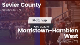 Matchup: Sevier County vs. Morristown-Hamblen West  2016