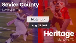 Matchup: Sevier County vs. Heritage  2017