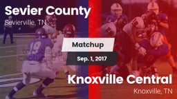 Matchup: Sevier County vs. Knoxville Central  2017