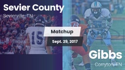 Matchup: Sevier County vs. Gibbs  2017