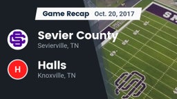 Recap: Sevier County  vs. Halls  2017
