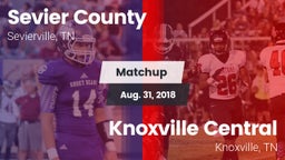 Matchup: Sevier County vs. Knoxville Central  2018