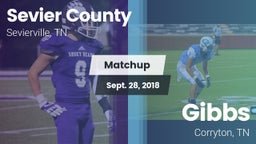 Matchup: Sevier County vs. Gibbs  2018
