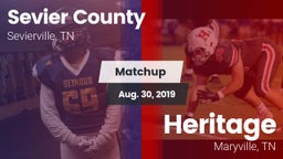 Matchup: Sevier County vs. Heritage  2019