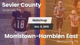Matchup: Sevier County vs. Morristown-Hamblen East  2019