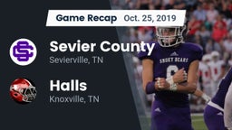 Recap: Sevier County  vs. Halls  2019