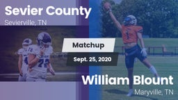 Matchup: Sevier County vs. William Blount  2020