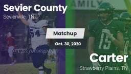 Matchup: Sevier County vs. Carter  2020