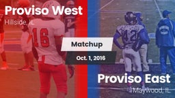 Matchup: Proviso West vs. Proviso East  2016
