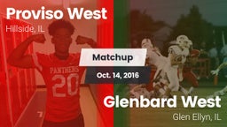 Matchup: Proviso West vs. Glenbard West  2016