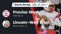 Recap: Proviso West  vs. Lincoln-Way West  2017