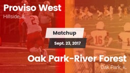 Matchup: Proviso West vs. Oak Park-River Forest  2017