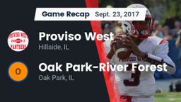 Recap: Proviso West  vs. Oak Park-River Forest  2017